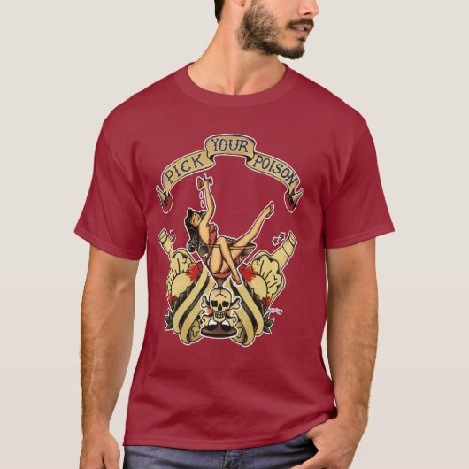 Mädchen1 Design T-Shirt (Vorderseite)