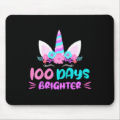 Mädchen 100. Schultag des Schullichters Mousepad (Vorne)