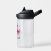 Mädchen 100 Tage Schule Rosa Stift Bow Trinkflasche (Links)