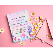 Mädchen 10. Geburtstagsparty Einladung