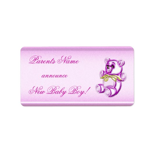 Mädchen #1 adressaufkleber (Vorne)