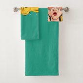 Mädchen #1 badhandtuch set (Insitu)