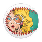 Mädchen #1 baseball (Vorderseite Links)