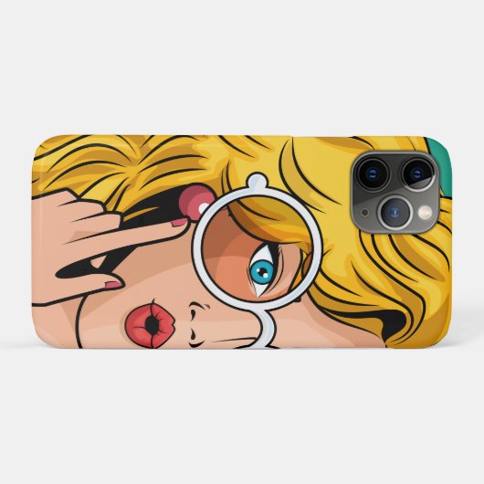 Mädchen #1 Case-Mate iPhone hülle (Rückseite (Horizontal))