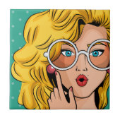 Mädchen #1 fliese (Vorderseite)