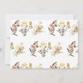 Mädchen 1. Geburtstag | Little Miss Onederful Einladung (Rückseite)