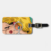 Mädchen #1 gepäckanhänger (Vorderseite horizontal)