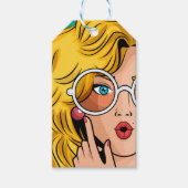 Mädchen #1 geschenkanhänger (Vorderseite)