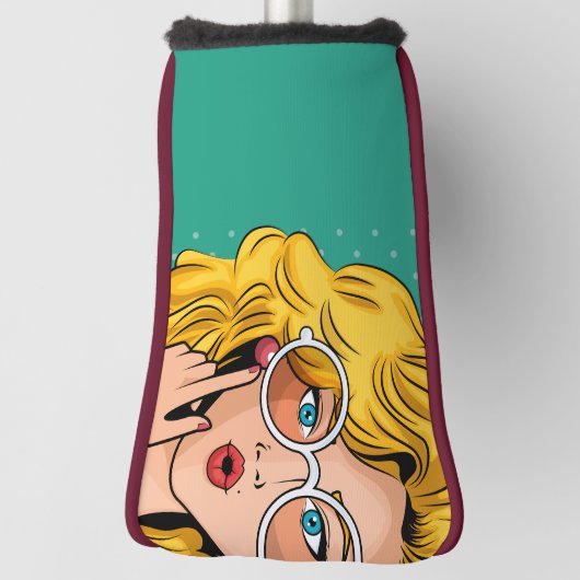 Mädchen #1 golf headcover (Rotieren 90)