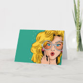 Mädchen #1 karte (Vorderseite)