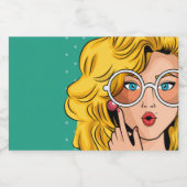 Mädchen #1 lebensmitteletikett (Einzelnes Label)