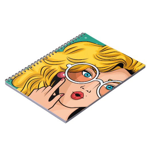 Mädchen #1 notizblock (Linke Seite)