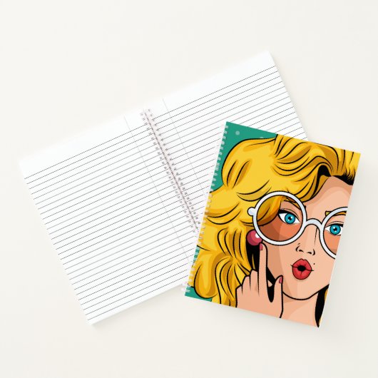 Mädchen #1 notizblock (Innenseite)