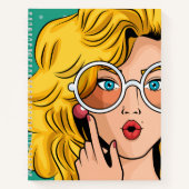 Mädchen #1 notizblock (Vorderseite)