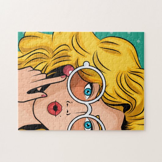 Mädchen #1 puzzle (Horizontal)