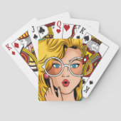 Mädchen #1 spielkarten (Rückseite)