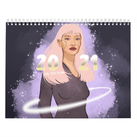 Mädchen 2021 kalender (Titelbild)