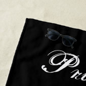 Mädchen 25 Gymnastik Posen Personalisiert Strandtuch (Beispiel)