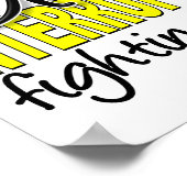 Mädchen 2 Endometriose unterbrochen Poster (Ecke)