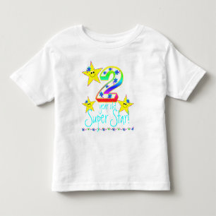 Mädchen 2 Jahre alt Super Star Shirt