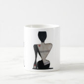 Mädchen 3D Kaffeetasse (Mittel)