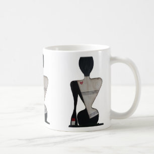 Mädchen 3D Kaffeetasse