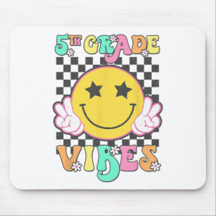 Mädchen 5. Klasse Vibes Lächeln Gesicht Zurück zur Mousepad