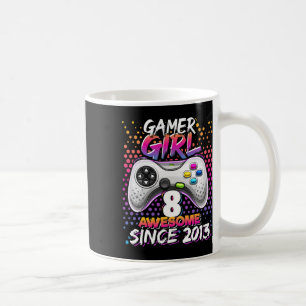 Mädchen 8 Phantastisch seit 2013 Videospiel 8. Geb Kaffeetasse