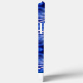 Mädchen Abbildung Skaten Blau Abstrakt Case-Mate iPhone Hülle (Rückseite / Rechts)