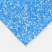 Mädchen Abbildung Skaten Fleece Blanket (Ecke)