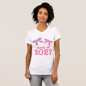 Mädchen-Abschluss-Geschenk 2027 T-Shirt (Vorne ganz)