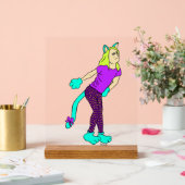 Mädchen Acrylschild (Hochzeit)