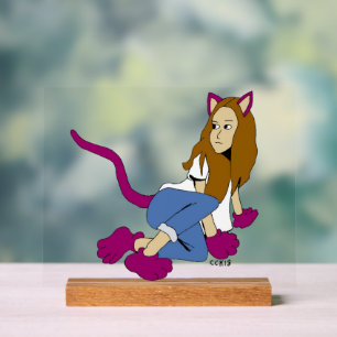 Mädchen Acrylschild