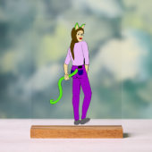 Mädchen Acrylschild (Neutral)