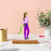 Mädchen Acrylschild (Hochzeit)