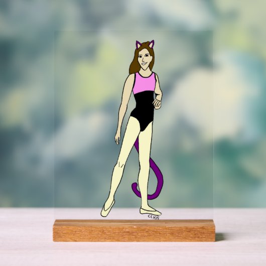 Mädchen Acrylschild (Neutral)