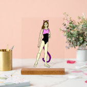 Mädchen Acrylschild (Hochzeit)