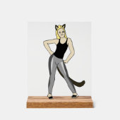 Mädchen Acrylschild (Vorderseite)