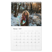 Mädchen aller Jahreszeiten Kalender (Feb 2027)