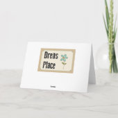 Mädchen-alles- Gute zum Geburtstaggrüße Karte (Rückseite)