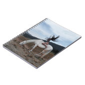 Mädchen am Pferd Notizblock (Linke Seite)