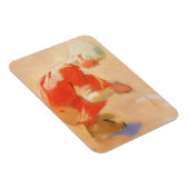 Mädchen am Sand, Helene Schjerfbeck Magnet (Rechte Seite)