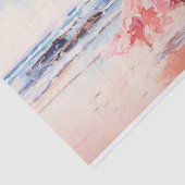 Mädchen am Strand 1 Dekoupage Seidenpapier (Ausschnitt)