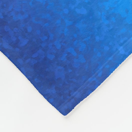 Mädchen am Strand mit einem Bikini-Gemälde Fleecedecke (Ecke)