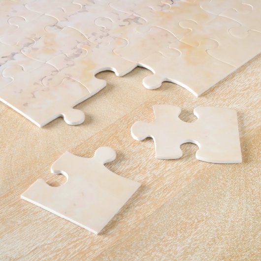 Mädchen am Strand mit einem Bikini-Gemälde Puzzle (Seite)