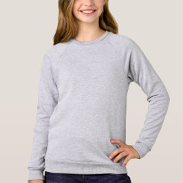 Mädchen American Apparel Raglansweatshirt T-Shirt