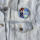 Mädchen an den lapinous button (Beispiel)
