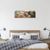 Mädchen an der Küste, c.1884-85 Leinwanddruck (Insitu (Schlafzimmer))