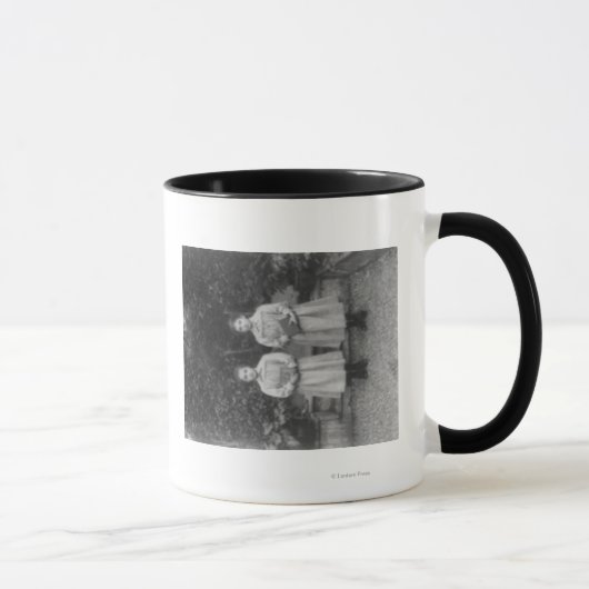 Mädchen an der Privatschule in Istanbul Türkei Tasse (Rechts)