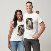 Mädchen an einem Rohr T-Shirt (Unisex)